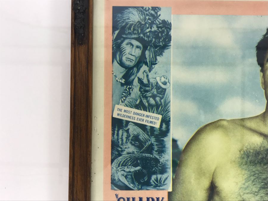 Shark River 1953 Movie Poster Lobby Card Featuring Actress Carole Mathews United Artists Corporation Framed 15 X 12 [Photo 5]