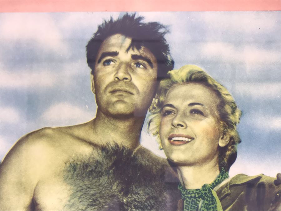 Shark River 1953 Movie Poster Lobby Card Featuring Actress Carole Mathews United Artists Corporation Framed 15 X 12 [Photo 3]