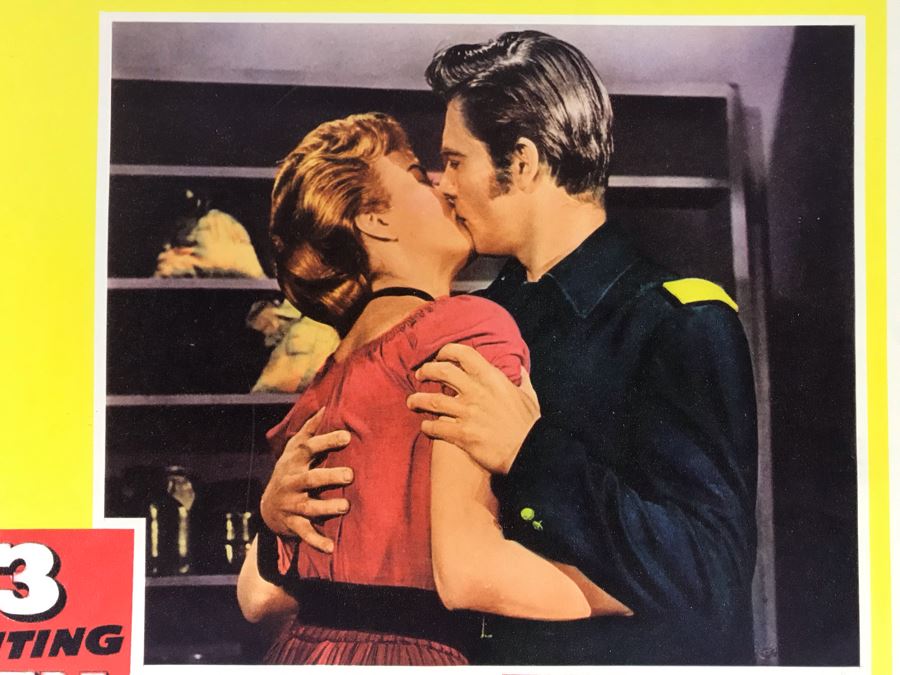 13 Fighting Men 1960 Movie Poster Lobby Card Featuring Actress Carole Mathews Allied Artist Picture [Photo 2]