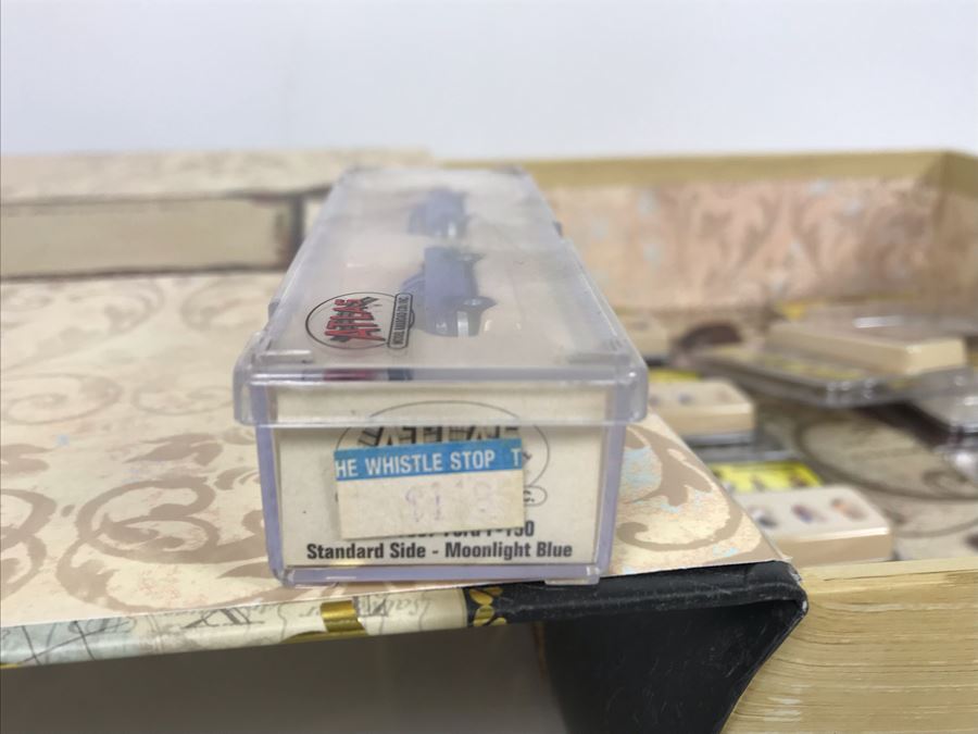 Collection Of New Miniature N Scale Train Figures And Cars With Faux Book Safe - See Photos [Photo 14]