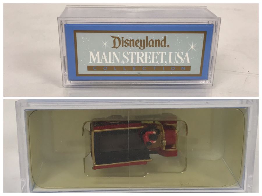 NEW Robert Olszewski Disneyland Main Street, USA Collection Miniatures Fire Engine DL303 - Estimate $100-$200 [Photo 1]