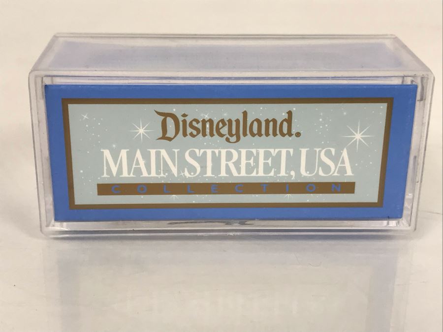 NEW Robert Olszewski Disneyland Main Street, USA Collection Miniatures Yellow-Horseless Carriage DL302 - Estimate $50-$100 [Photo 3]