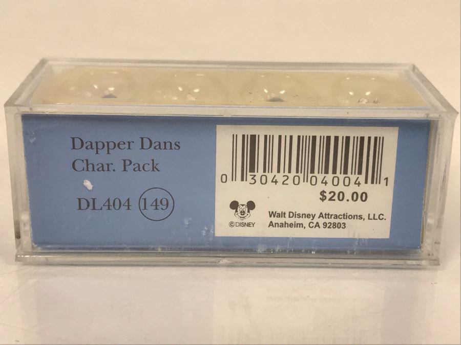 NEW Robert Olszewski Disneyland Main Street, USA Collection Miniatures Dapper Dans Character Pack DL404 - Estimate $100-$200 [Photo 5]