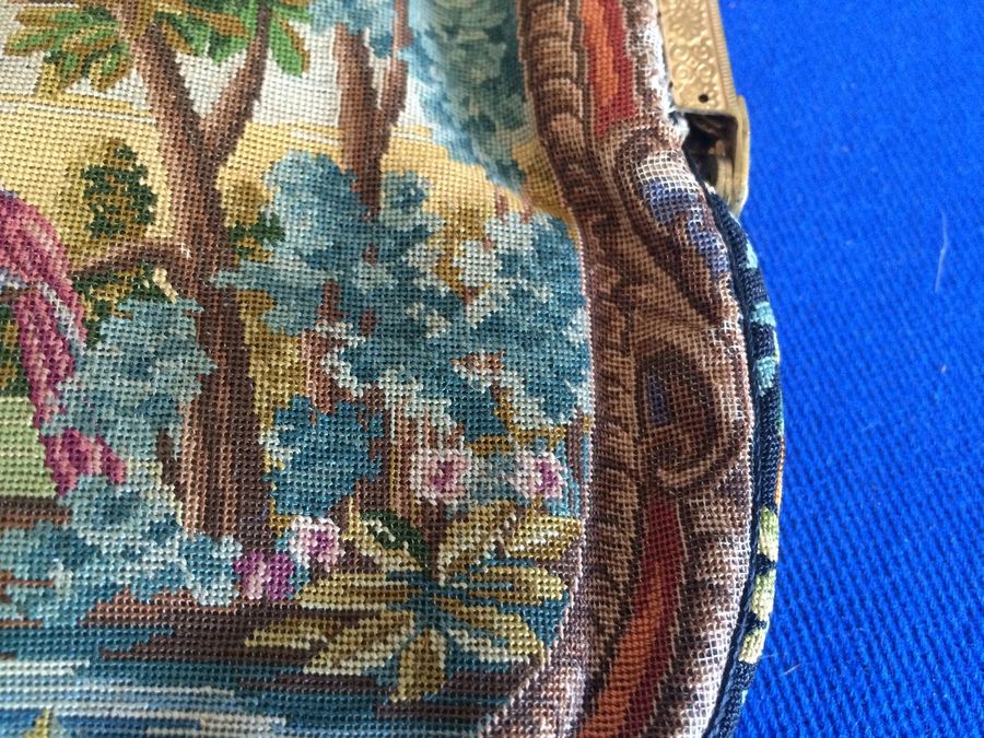 Vintage Christine Custom Bags, Vintage Needlepoint Purse, Needlepoint Handbag [Photo 11]