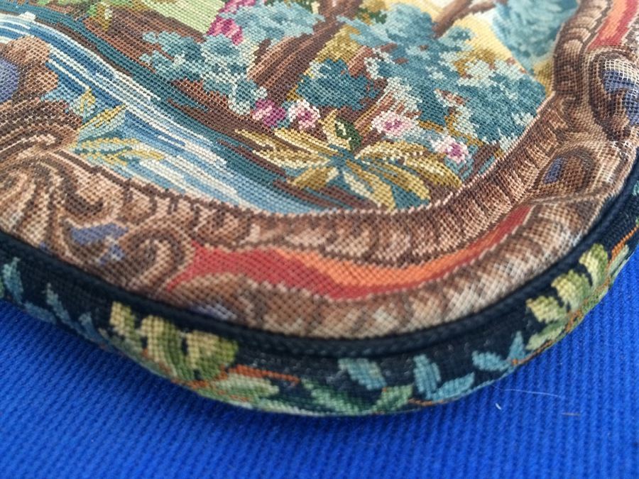 Vintage Christine Custom Bags, Vintage Needlepoint Purse, Needlepoint Handbag [Photo 12]