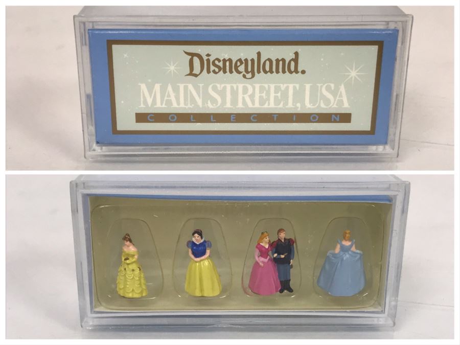 NEW Robert Olszewski Disneyland Main Street, USA Collection Miniatures Princess Character Pack #1 DL402 - Estimate $100-$200 [Photo 1]