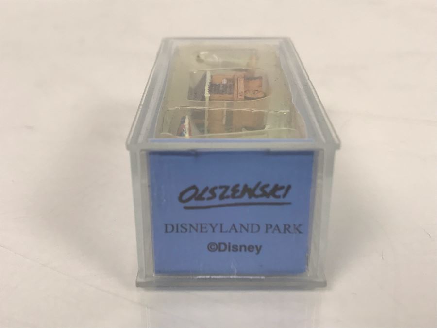 NEW Robert Olszewski Disneyland Main Street, USA Collection Miniatures Main Street Pin Cart DL305 - Estimate $100-$200 [Photo 4]