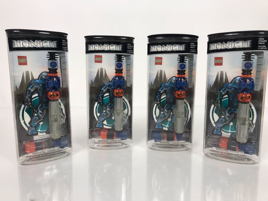 Four NEW Bionicle LEGO Pens [Photo 1]