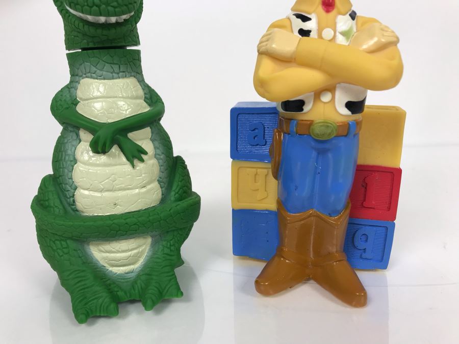 Disney Original Toy Story Movie Promotional Squeeze Bottle Woody And Rex [Photo 5]