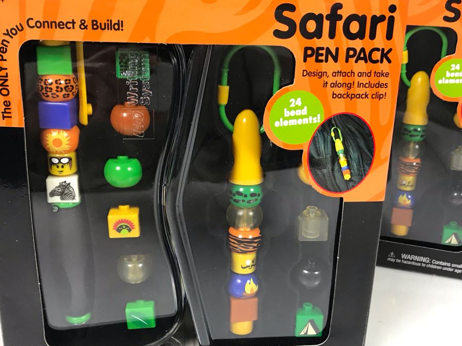 (3) Safari Pen Packs LEGO Writing System [Photo 4]