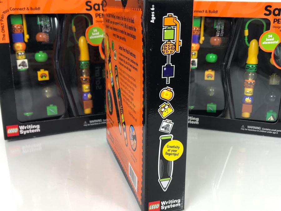 (3) Safari Pen Packs LEGO Writing System [Photo 5]