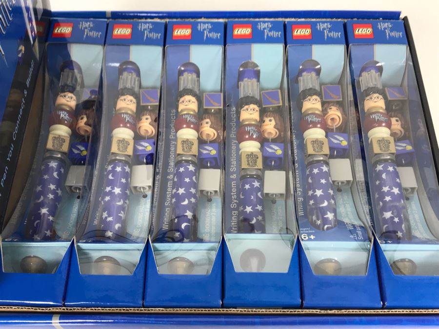 Harry Potter LEGO Pens With Store Display Merchandiser LEGO Writing System 12 Pens Total [Photo 7]