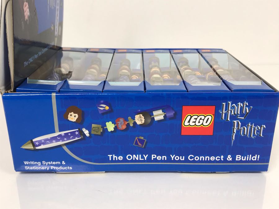 Harry Potter LEGO Pens With Store Display Merchandiser LEGO Writing System 12 Pens Total [Photo 8]
