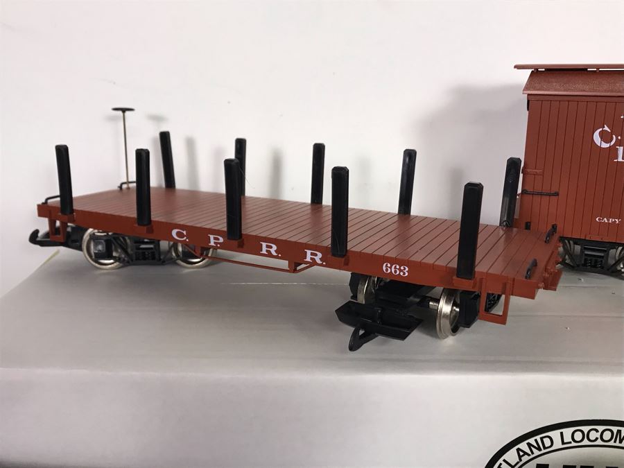 Ward Kimball Hartland Locomotive Works Disneyland Railroad Train Engine W/ SIGNED Michael Broggie Limited Edition Walt Disney's Centennial Carolwood Pacific Caboose Official Disneyana Convention & Carolwood Flat Car, Gondola, Cattle Car And Box Car Train [Photo 26]