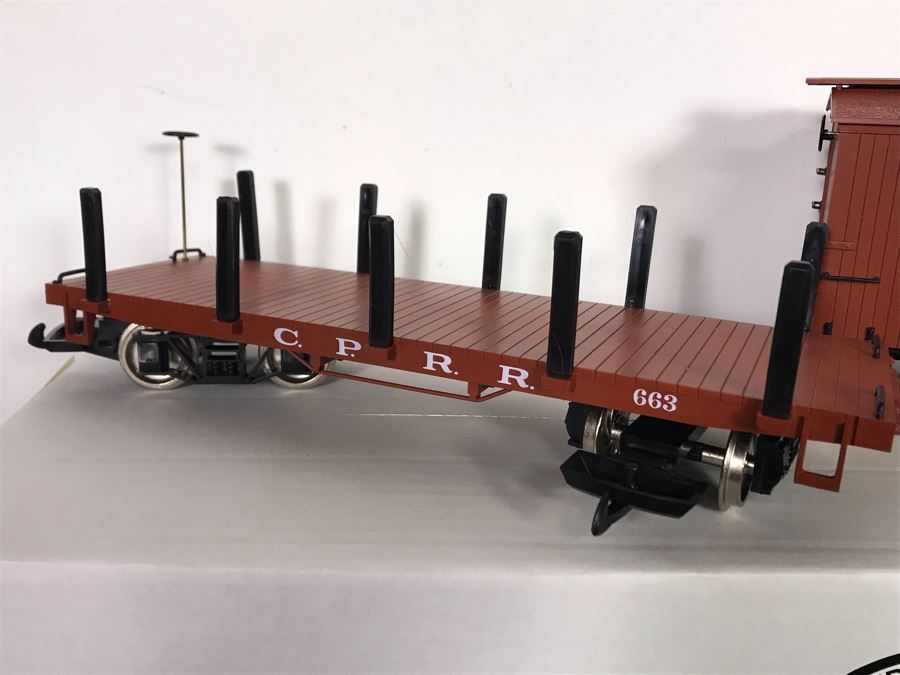 Ward Kimball Hartland Locomotive Works Disneyland Railroad Train Engine W/ SIGNED Michael Broggie Limited Edition Walt Disney's Centennial Carolwood Pacific Caboose Official Disneyana Convention & Carolwood Flat Car, Gondola, Cattle Car And Box Car Train [Photo 25]