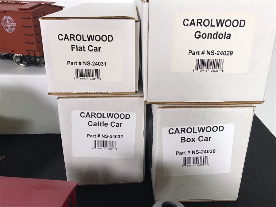 Ward Kimball Hartland Locomotive Works Disneyland Railroad Train Engine W/ SIGNED Michael Broggie Limited Edition Walt Disney's Centennial Carolwood Pacific Caboose Official Disneyana Convention & Carolwood Flat Car, Gondola, Cattle Car And Box Car Train [Photo 32]