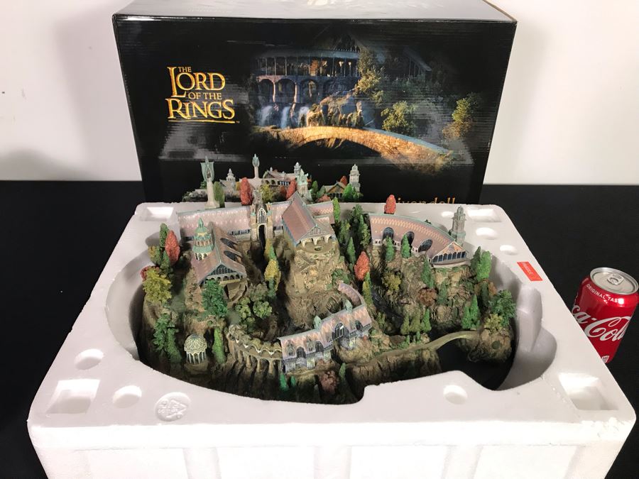 Large The Lord Of The Rings Rivendell Movie Reproduction From Weta Workshop With Box Retailed For $399 [Photo 2]