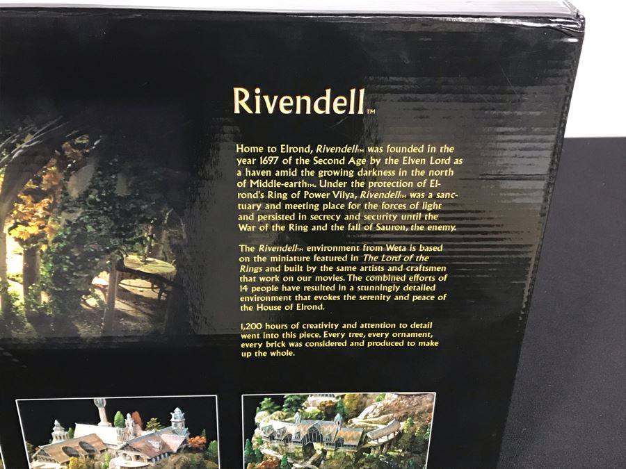 Large The Lord Of The Rings Rivendell Movie Reproduction From Weta Workshop With Box Retailed For $399 [Photo 21]