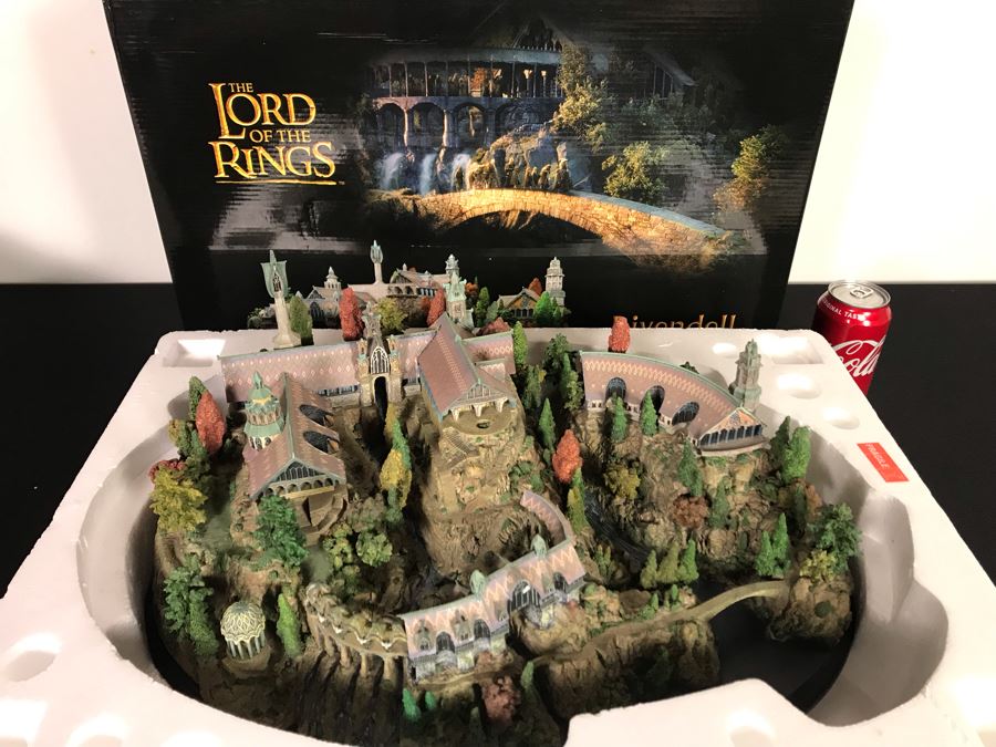 Large The Lord Of The Rings Rivendell Movie Reproduction From Weta Workshop With Box Retailed For $399 [Photo 1]