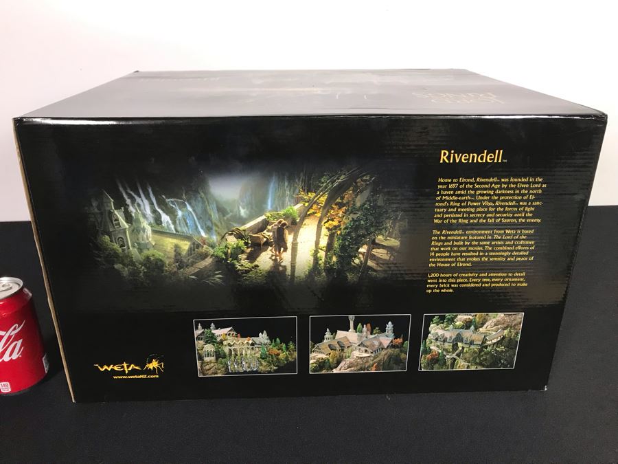 Large The Lord Of The Rings Rivendell Movie Reproduction From Weta Workshop With Box Retailed For $399 [Photo 20]