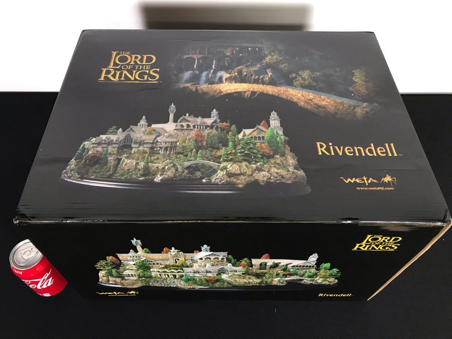 Large The Lord Of The Rings Rivendell Movie Reproduction From Weta Workshop With Box Retailed For $399 [Photo 18]
