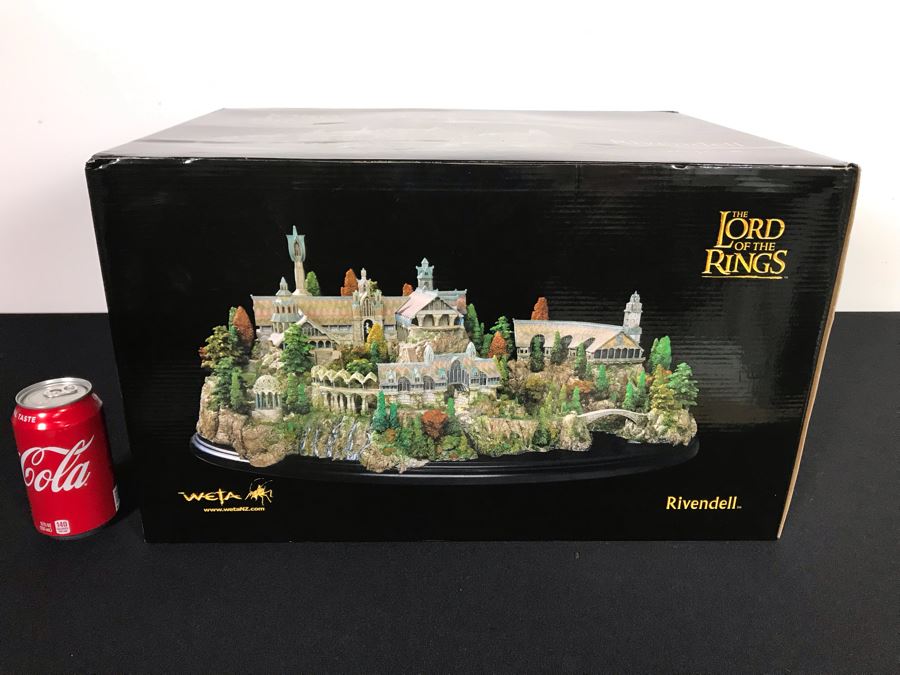Large The Lord Of The Rings Rivendell Movie Reproduction From Weta Workshop With Box Retailed For $399 [Photo 16]
