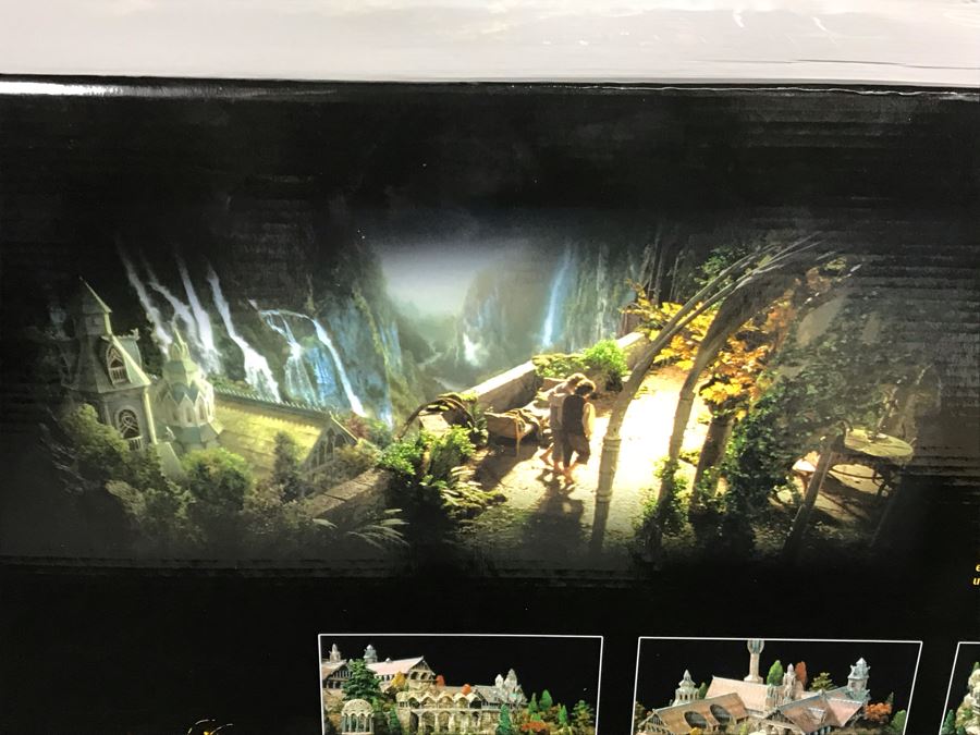 Large The Lord Of The Rings Rivendell Movie Reproduction From Weta Workshop With Box Retailed For $399 [Photo 22]
