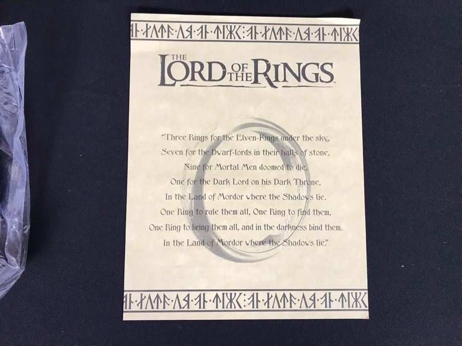 The Lord Of The Rings Sword Of EOWYN With Box And Certificate Of Authenticity By United Cutlery Brands [Photo 9]