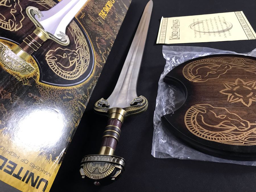 The Lord Of The Rings Sword Of EOWYN With Box And Certificate Of Authenticity By United Cutlery Brands [Photo 8]