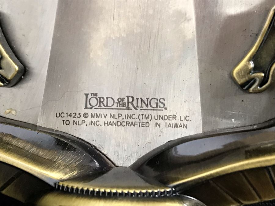 The Lord Of The Rings Sword Of EOWYN With Box And Certificate Of Authenticity By United Cutlery Brands [Photo 6]