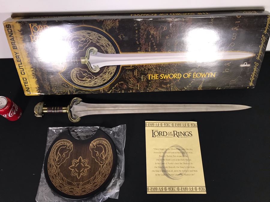 The Lord Of The Rings Sword Of EOWYN With Box And Certificate Of Authenticity By United Cutlery Brands [Photo 3]