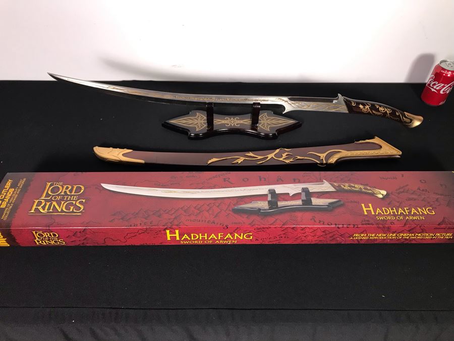 The Lord Of The Rings Hadhafang Sword Of Arwen With Box By United Cutlery Brands [Photo 7]