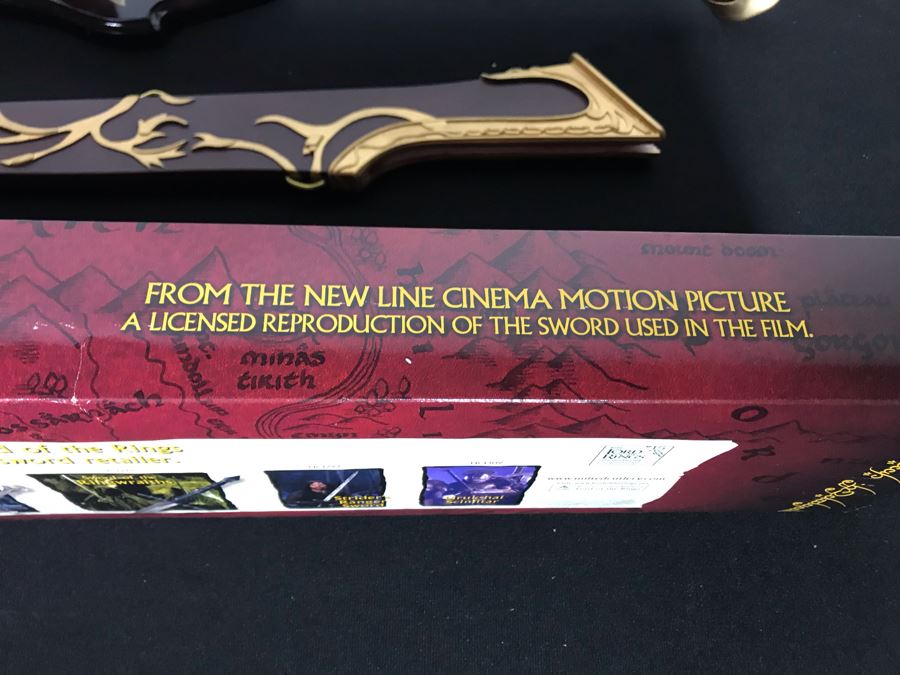 The Lord Of The Rings Hadhafang Sword Of Arwen With Box By United Cutlery Brands [Photo 12]