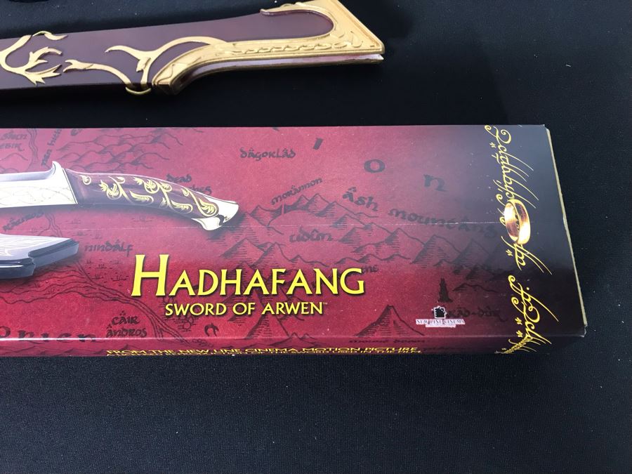 The Lord Of The Rings Hadhafang Sword Of Arwen With Box By United Cutlery Brands [Photo 10]