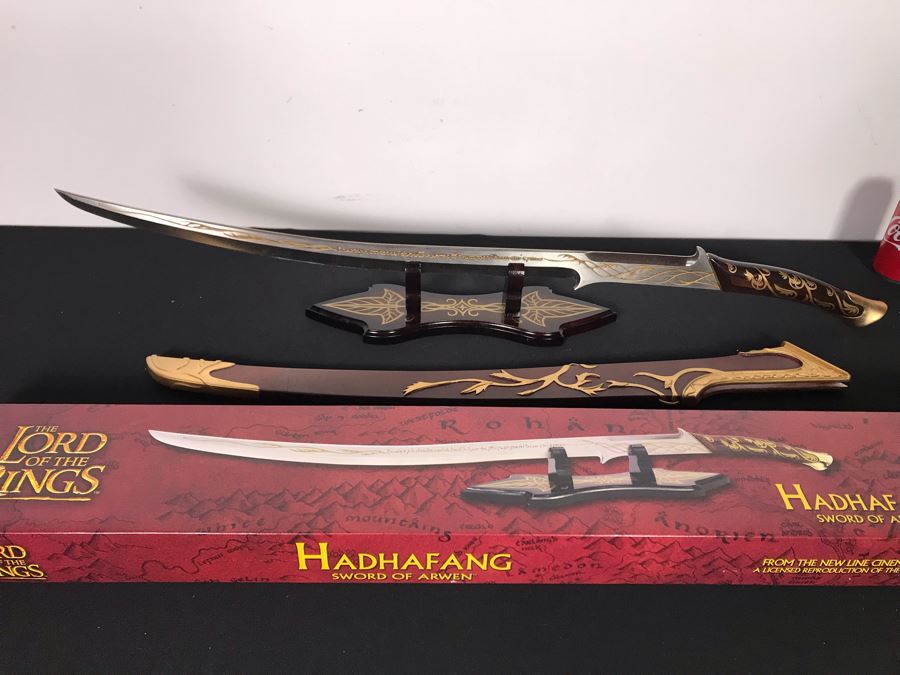 The Lord Of The Rings Hadhafang Sword Of Arwen With Box By United Cutlery Brands [Photo 8]