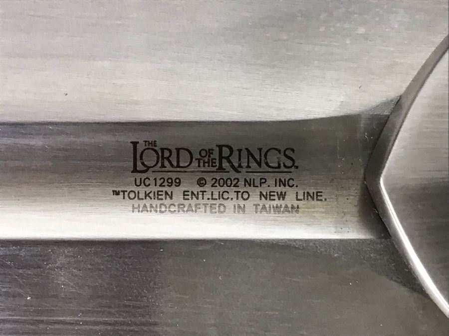 The Lord Of The Rings The Sword Of Strider With Box By United Cutlery Brands [Photo 7]