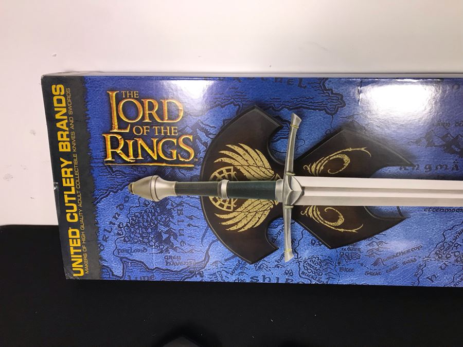 The Lord Of The Rings The Sword Of Strider With Box By United Cutlery Brands [Photo 9]