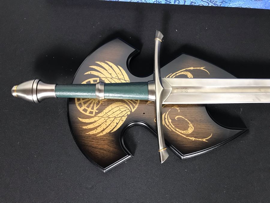 The Lord Of The Rings The Sword Of Strider With Box By United Cutlery Brands [Photo 3]