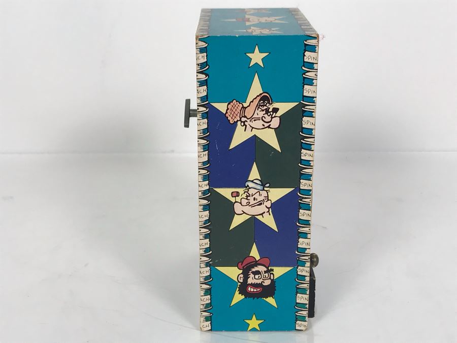 Vintage 1980 Popeye The Sailor Working Music Box [Photo 6]