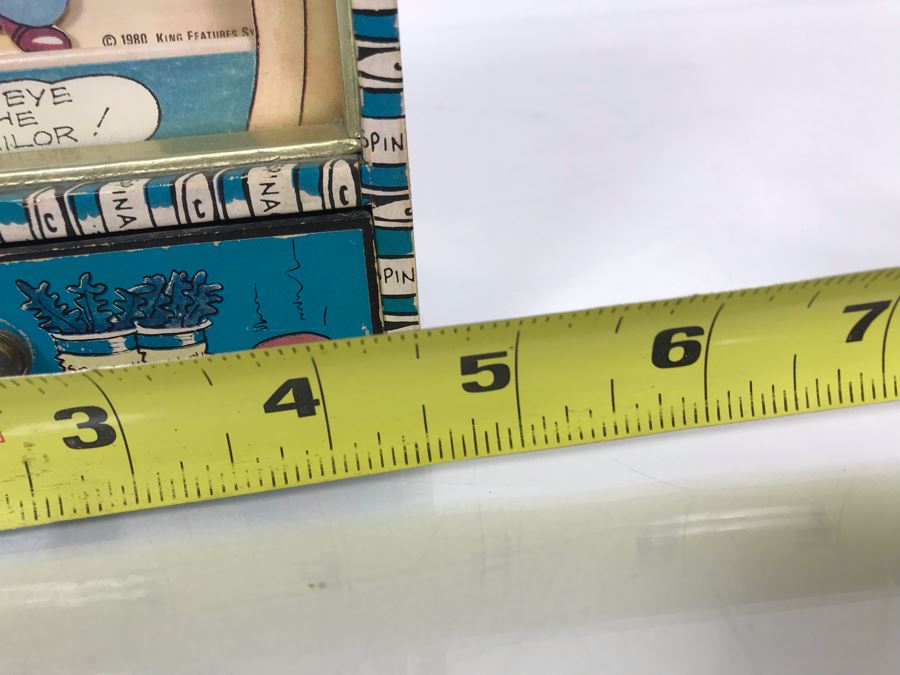 Vintage 1980 Popeye The Sailor Working Music Box [Photo 9]