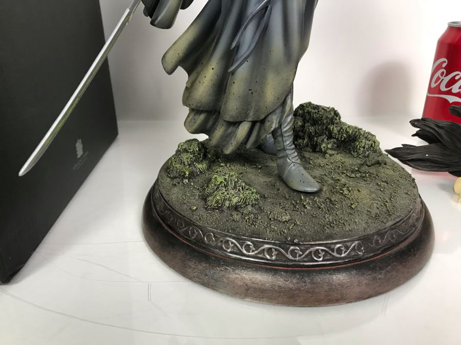 The Lord Of The Rings Movie - Arwen Statue Sculpture Limited Edition Of 500 From Sideshow Collectibles With Box (Comes With Multiple Heads) [Photo 5]