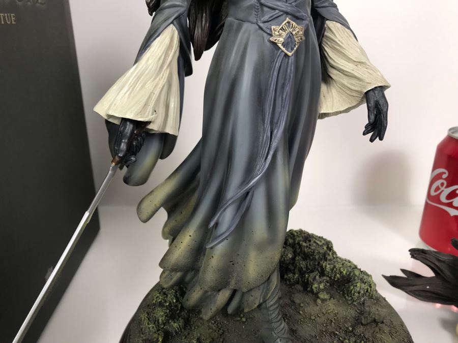 The Lord Of The Rings Movie - Arwen Statue Sculpture Limited Edition Of 500 From Sideshow Collectibles With Box (Comes With Multiple Heads) [Photo 4]