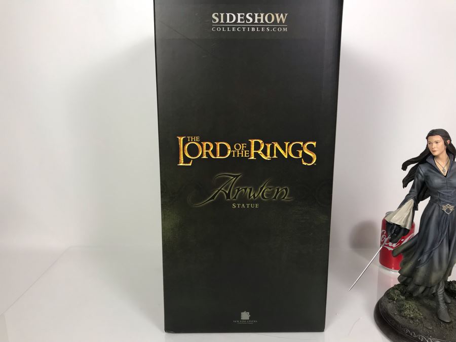 The Lord Of The Rings Movie - Arwen Statue Sculpture Limited Edition Of 500 From Sideshow Collectibles With Box (Comes With Multiple Heads) [Photo 15]