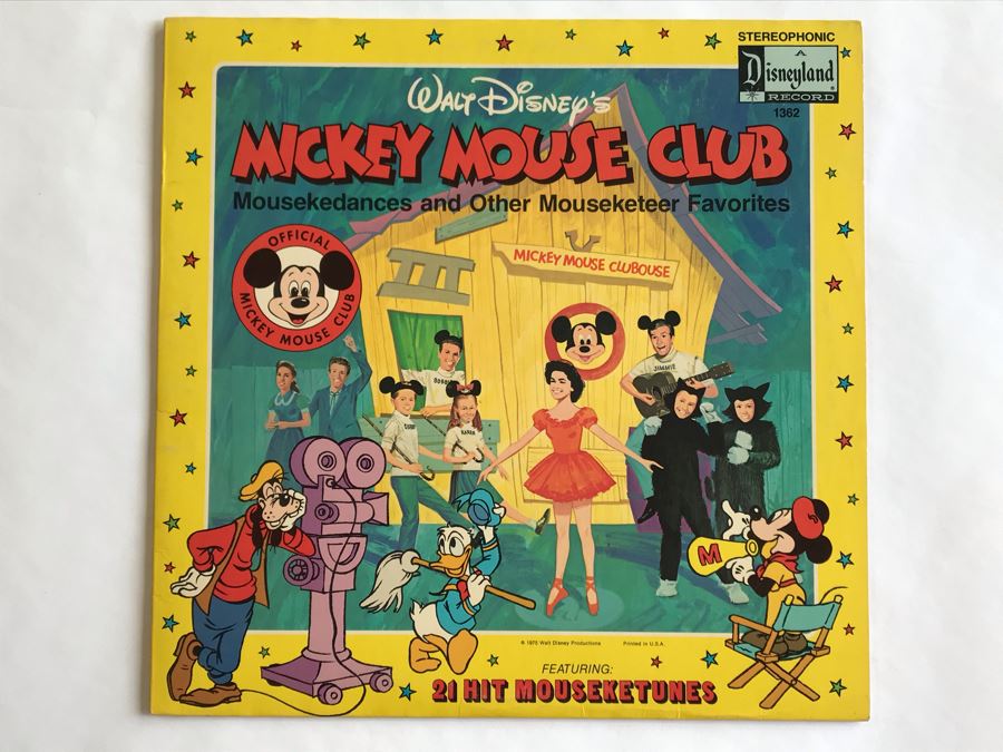 Walt Disney's Mickey Mouse Club Disneyland Record 1362 Annette Funicello [Photo 1]