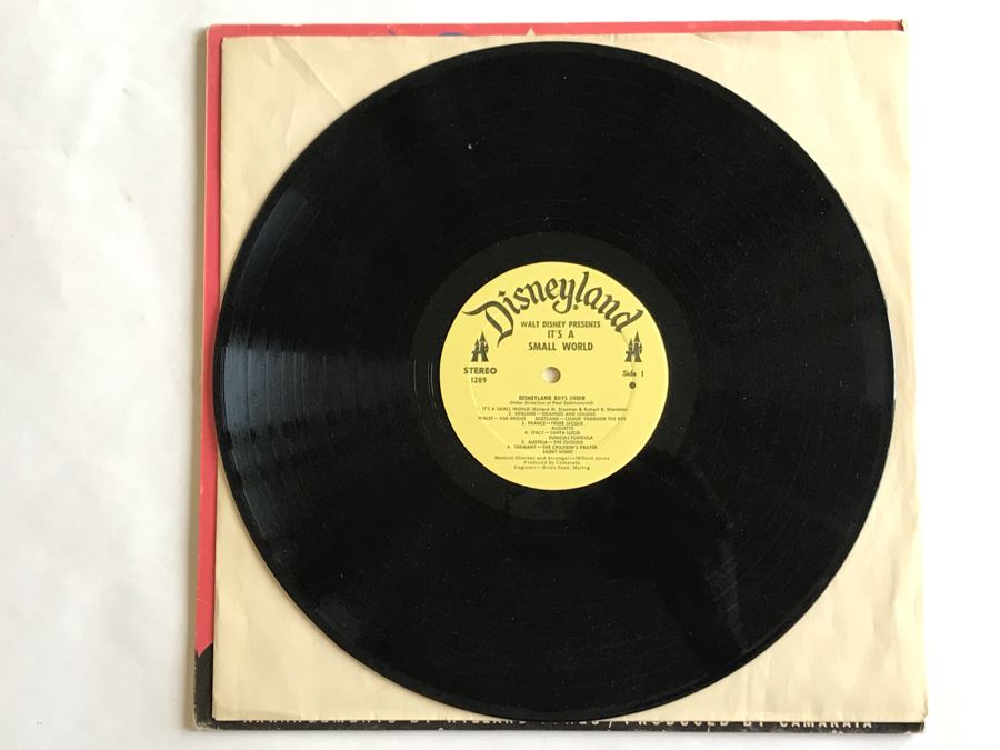 Walt Disney Presents It's A Small World Disneyland Record 1289 [Photo 3]