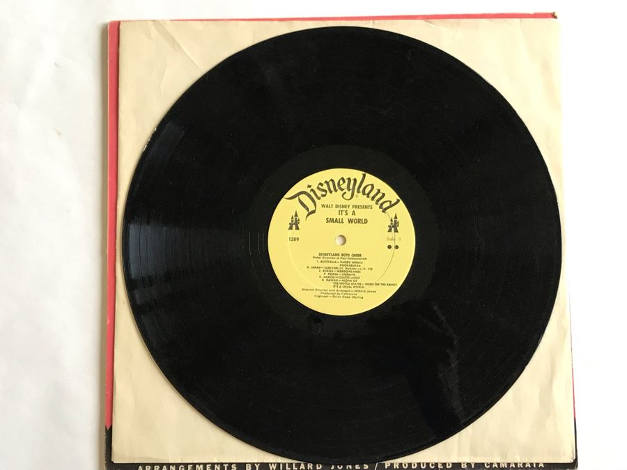 Walt Disney Presents It's A Small World Disneyland Record 1289 [Photo 4]