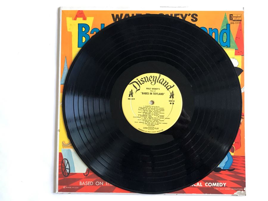 Walt Disney's Babes In Toyland Disneyland Record DQ-1219 [Photo 4]