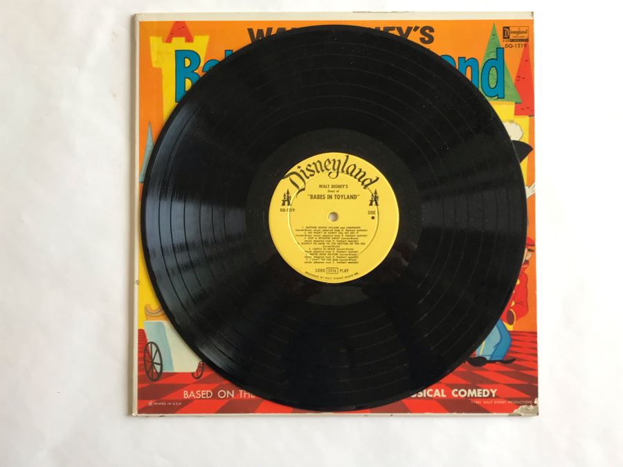 Walt Disney's Babes In Toyland Disneyland Record DQ-1219 [Photo 3]