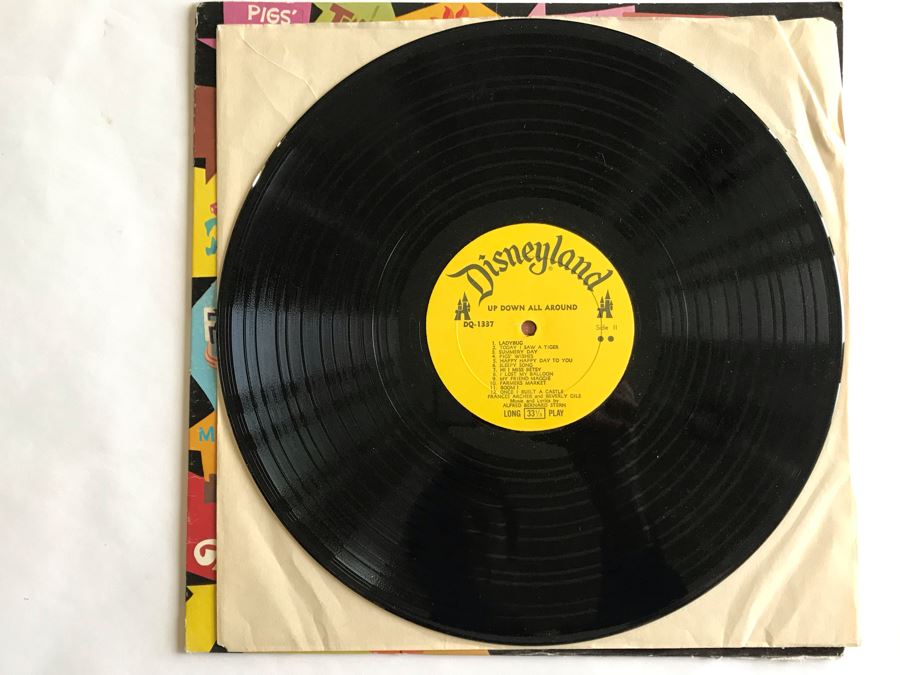 Up Down All Around Disneyland Record DQ-1337 [Photo 4]