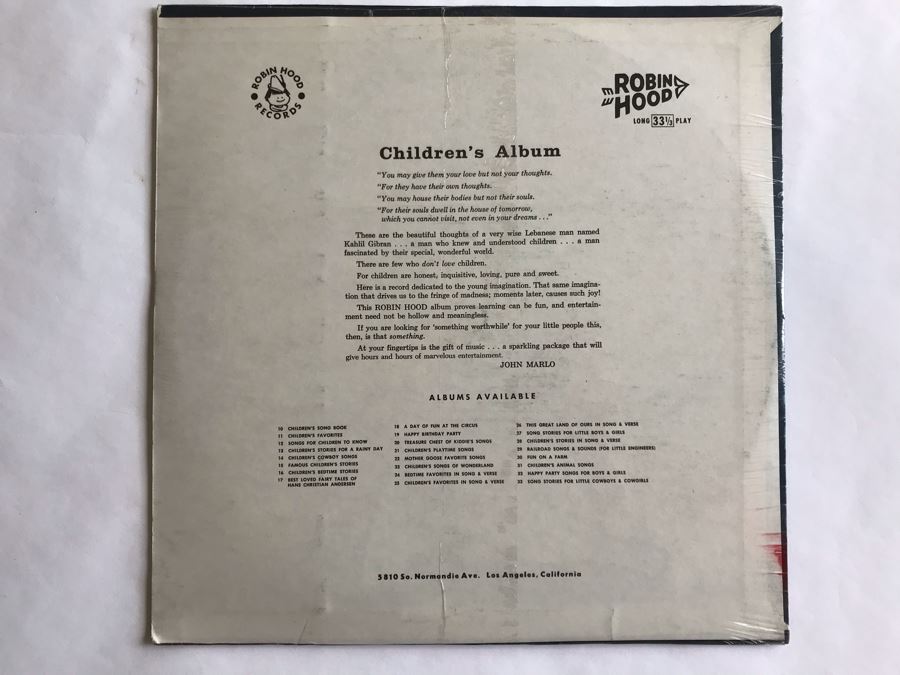 SEALED This Great Land Of Ours In Song And Verse Robin Hood Records [Photo 2]